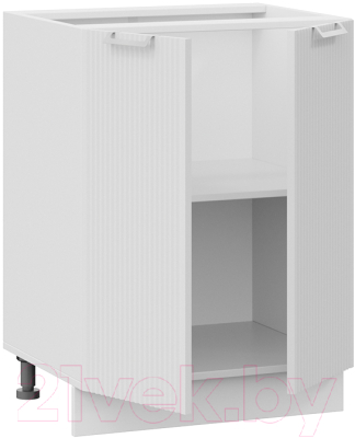 Шкаф-стол кухонный ТриЯ Кимберли 1Н6 (белый/сноу)