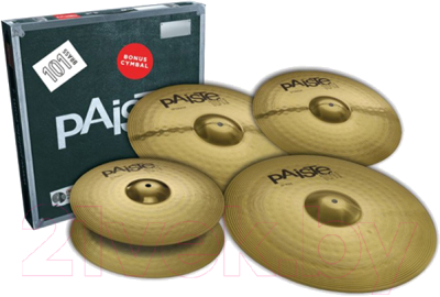 Набор тарелок для ударной установки Paiste 101 Brass Universal Set 000014US14 - фото