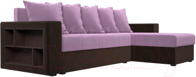 Диван угловой Лига Диванов Дубай лайт правый / 114176