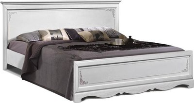 Полуторная кровать Гомельдрев Лолита ГМ 8804В-02 120x200 Дуб - фото