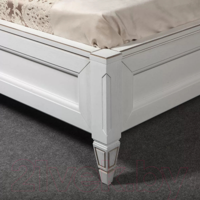 Двуспальная кровать Гомельдрев Бристоль ГМ 6481В 160x200 Дуб