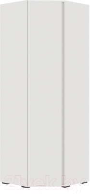 Шкаф Стендмебель Хелен ШК 04 угловой (белый/белый) - фото