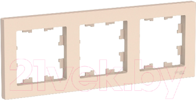Рамка для выключателей и розеток Systeme (Schneider) Electric AtlasDesign ATN000203 - фото