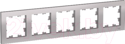 Рамка для выключателей и розеток Systeme (Schneider) Electric AtlasDesign ATN000305 - фото