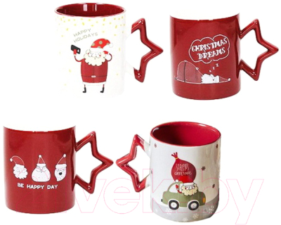 Набор кружек Andrea Fontebasso Christmas Milk & Coffee / ML685352353 - фото