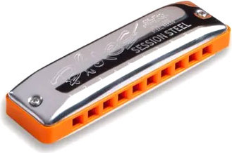 Губная гармошка Seydel Sohne Session Steel Harmonic Minor C / 10314C - фото