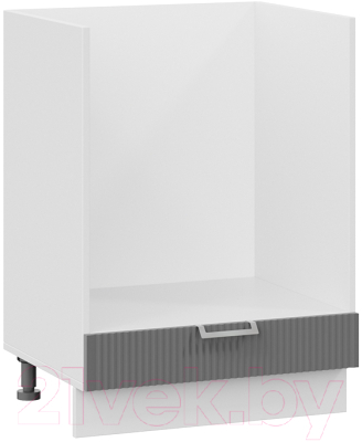 Шкаф под духовку ТриЯ Кимберли 1Н6Б (белый/титан) - фото