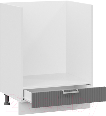 Шкаф под духовку ТриЯ Кимберли 1Н6Б (белый/титан)