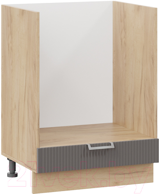 Шкаф под духовку ТриЯ Кимберли 1Н6Б (дуб крафт золотой/муссон) - фото