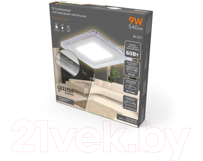 Точечный светильник Gauss Bubbles BL322