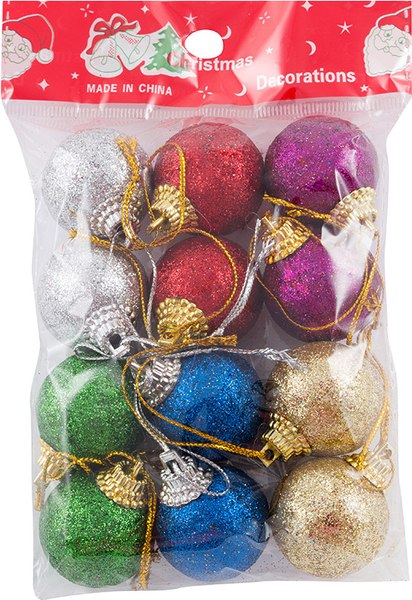 Набор елочных игрушек Волшебная страна Шарики / 007601