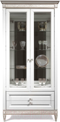 Шкаф с витриной Гомельдрев Бристоль ГМ 6402 - фото