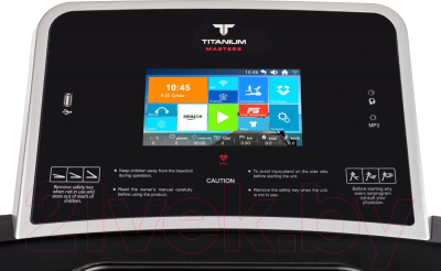 Электрическая беговая дорожка Titanium Masters Physiotech TGF TFT