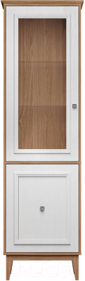 Шкаф Гомельдрев Торино ГМ 1491-01 Дуб (белый/натуральный дуб) - фото