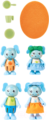 Набор фигурок игровых Hape Семья слонов / E3527_HP