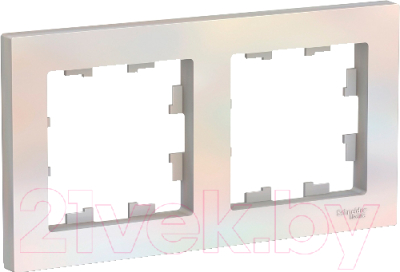 Рамка для выключателей и розеток Systeme (Schneider) Electric AtlasDesign ATN000402 - фото