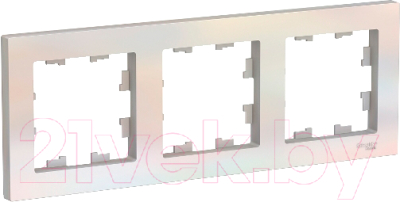 Рамка для выключателей и розеток Systeme (Schneider) Electric AtlasDesign ATN000403 - фото