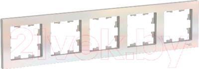 Рамка для выключателей и розеток Systeme (Schneider) Electric AtlasDesign ATN000405 - фото