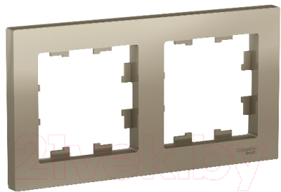 Рамка для выключателей и розеток Systeme (Schneider) Electric AtlasDesign ATN000502 - фото