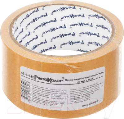 Скотч двухсторонний Remocolor 48ммx10м / 49-5-510 - фото