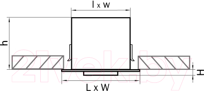 Точечный светильник Lightstar Cardano 214110