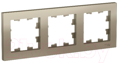 Рамка для выключателей и розеток Systeme (Schneider) Electric AtlasDesign ATN000503 - фото