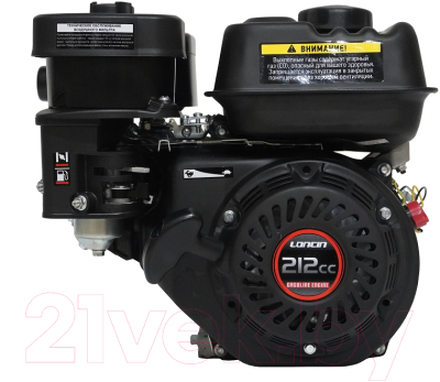 Двигатель бензиновый Loncin G210FA (A Type) D20 - фото