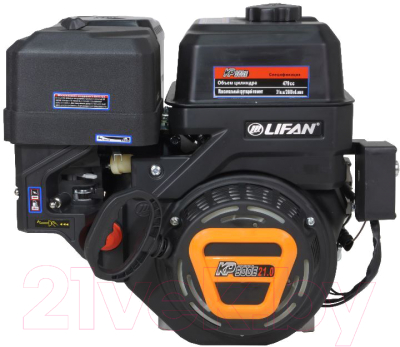 Двигатель бензиновый Lifan KP500E D25 - фото