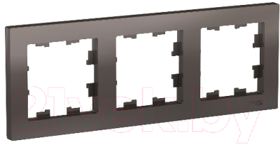 Рамка для выключателей и розеток Systeme (Schneider) Electric AtlasDesign ATN000603 - фото