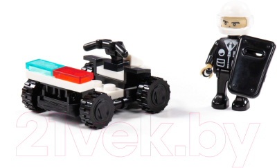 Конструктор Полесье Классик Город. Полиция-6 / 81766