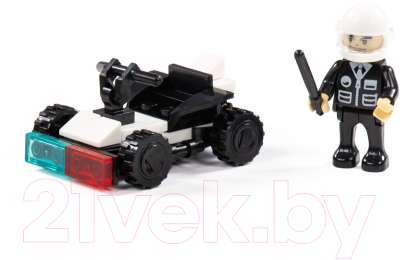 Конструктор Полесье Классик Город. Полиция-6 / 81766