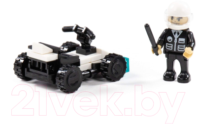 Конструктор Полесье Классик Город. Полиция-6 / 81766