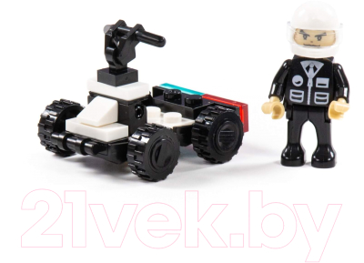 Конструктор Полесье Классик Город. Полиция-6 / 81766