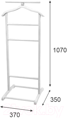 Стойка для одежды Мебелик В 6Н