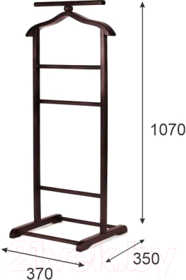 Стойка для одежды Мебелик В 6Н