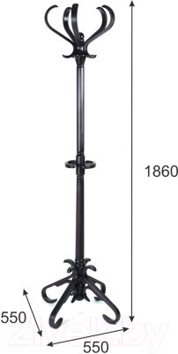 Вешалка для одежды Мебелик В 10Н