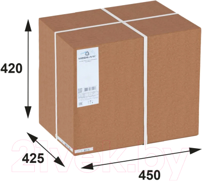 Вешалка для одежды Мебелик В 10Н
