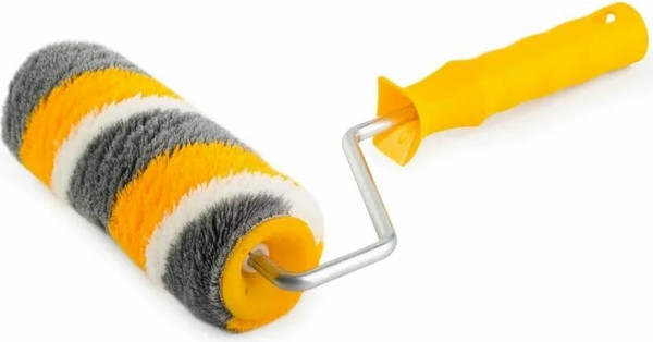 Валик малярный Акор Мастер Полиакрил Для работ с эмалями 240x48 - фото