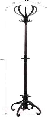 Вешалка для одежды Мебелик В 2Н