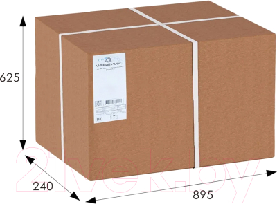 Вешалка для одежды Мебелик В 7Н (серый)