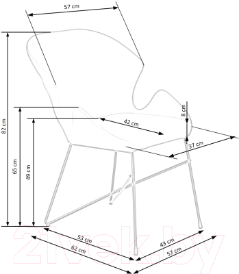 Стул Halmar K458