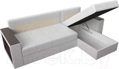 Диван угловой Лига Диванов Дубай лайт правый / 114199