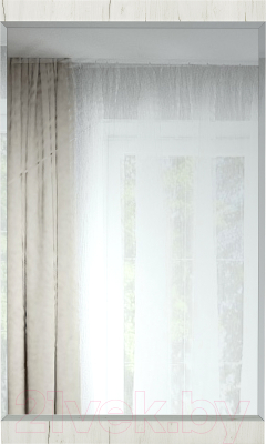 Зеркало Памир Италия З-600 (крафт белый) - фото