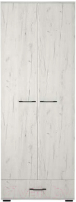 Шкаф Памир Италия ШК1Я-800 (крафт белый) - фото