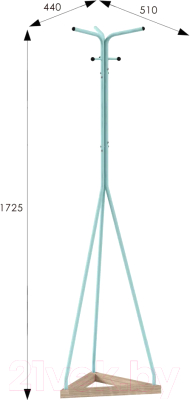 Вешалка для одежды Мебелик Галилео 213