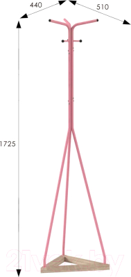 Вешалка для одежды Мебелик Галилео 213