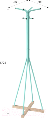 Вешалка для одежды Мебелик Галилео 218