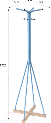 Вешалка для одежды Мебелик Галилео 218