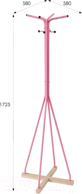 Вешалка для одежды Мебелик Галилео 218