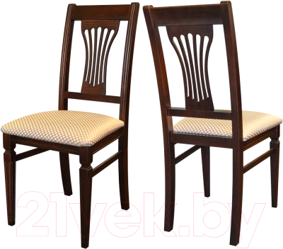 Стул Мебелик Анри (орех/атина золото)